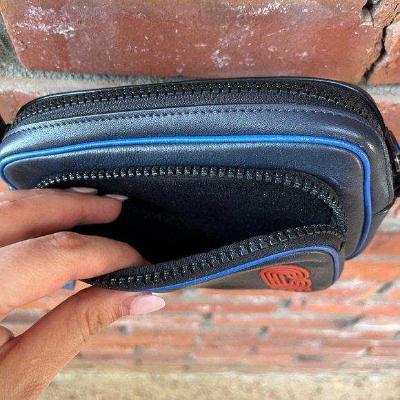 Coach Mini Edge Double Pouch Crossbody with Coach Pouch - Picture 6 of 8